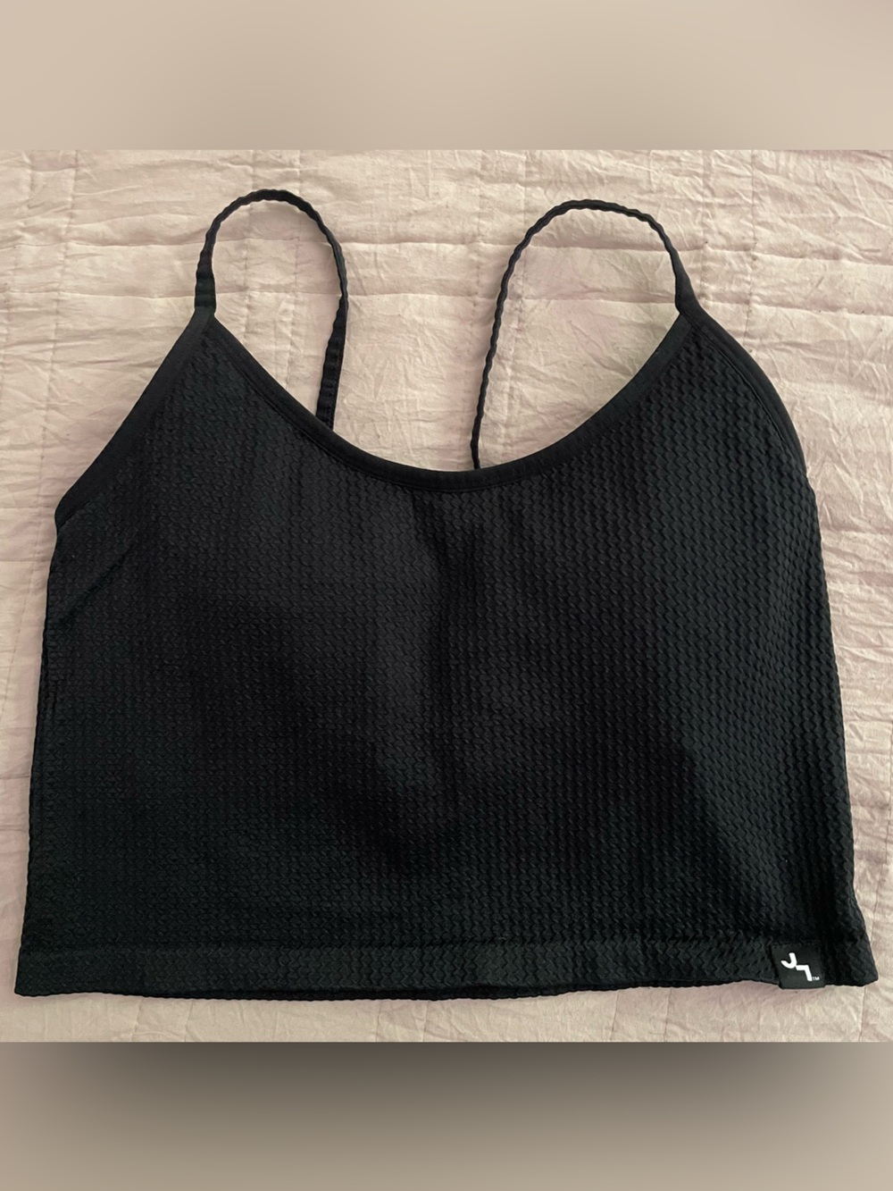 BUNDLE JoyLab seamless textured cropped support tank top - Picture 4 of 5